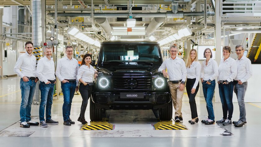 Mercedes-Benz выпустил 600 000 внедорожников G-Class