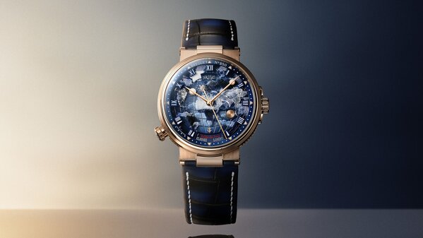Breguet представила лимитированную серию часов Marine Hora Mundi 5555