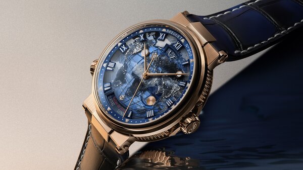 Breguet представила лимитированную серию часов Marine Hora Mundi 5555