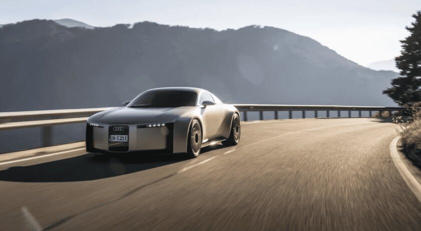 Шоу-кар Audi Concept C выехал на дороги Германии