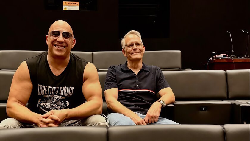 Вин Дизель поделился фото со встречи с директором Universal