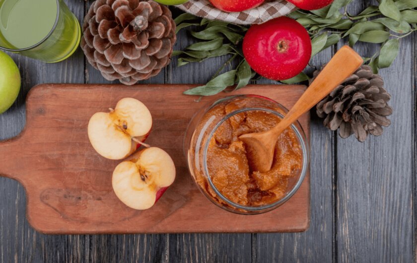 Рецепт десерта из пряных яблок