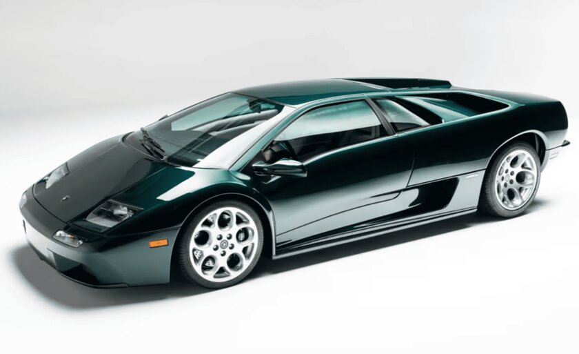 Редкий суперкар Lamborghini Diablo VT 6.0 выставили на торги