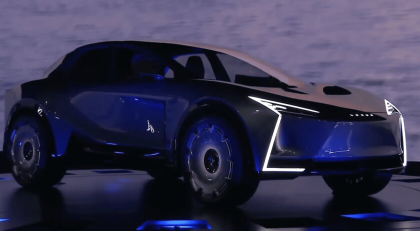 Lexus представил необычный концепт-кар LS Coupe