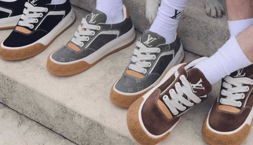 Louis Vuitton представил винтажные кроссовки для скейта