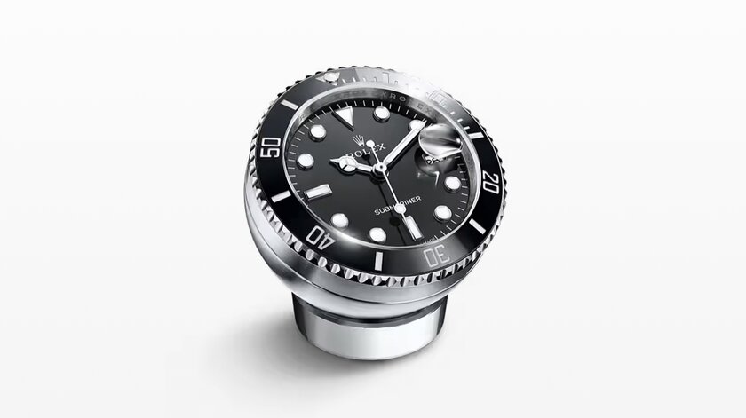 Rolex выпустил настольные часы Submariner Date