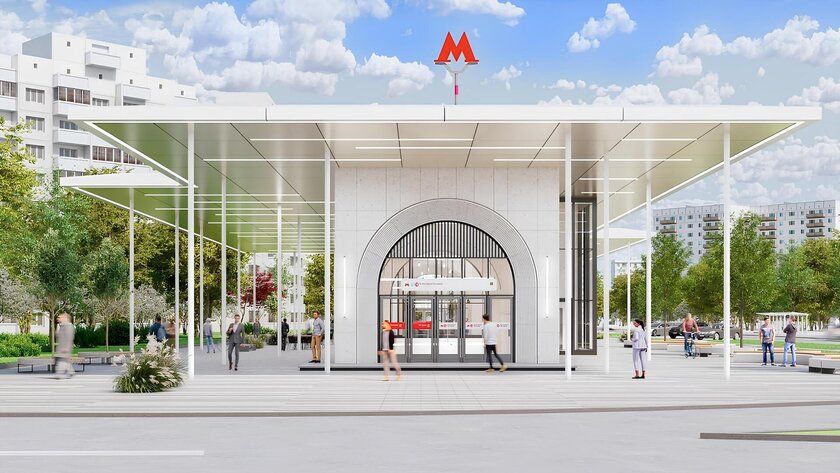 «Кленовый бульвар»: как будет выглядеть новая станция московского метро