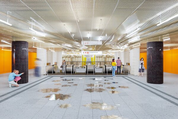 «Кленовый бульвар»: как будет выглядеть новая станция московского метро