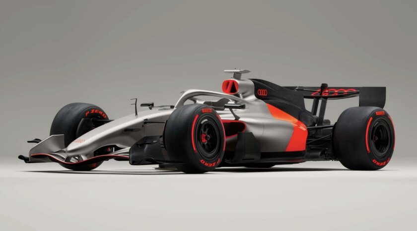 Audi представила дизайн болида для Формулы-1