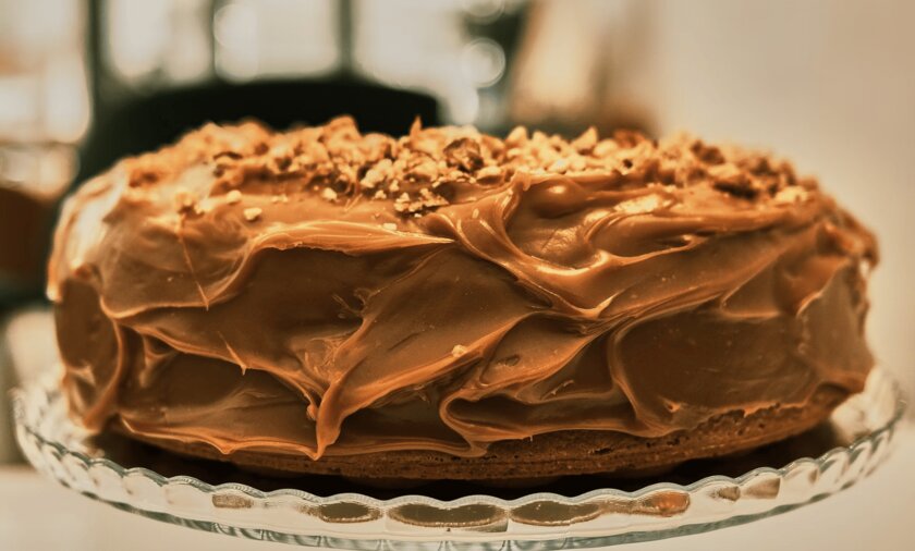 Рецепт вафельного торта с кремом из сгущёнки