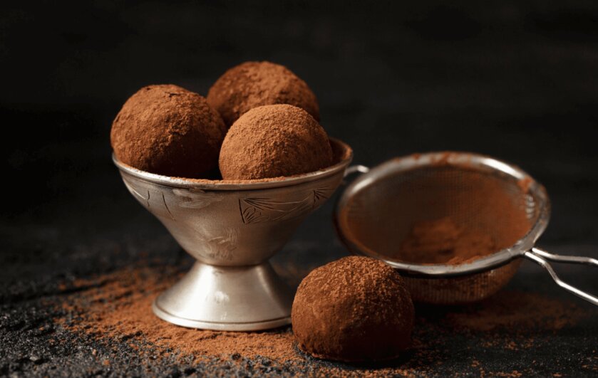 Простой рецепт шоколадных трюфелей