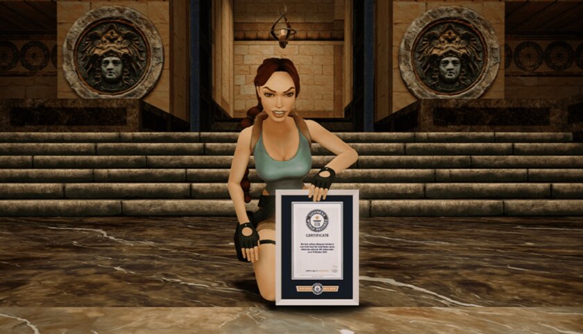 Лара Крофт поставила два мировых рекорда