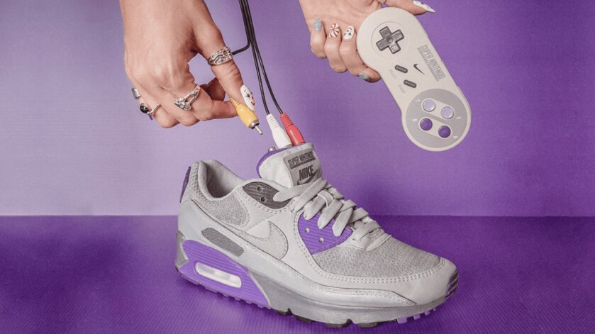 Представлены Air SNES: кроссовки с игровой консолью