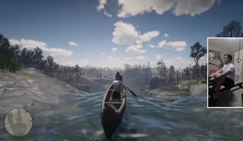 Ютубер превратил Red Dead Redemption 2 в фитнес-симулятор