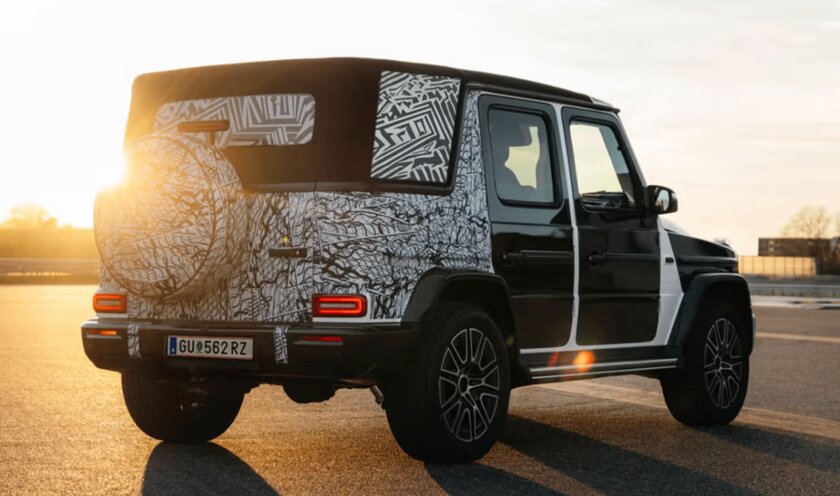Mercedes-Benz показал прототип G-Class в кузове кабриолет
