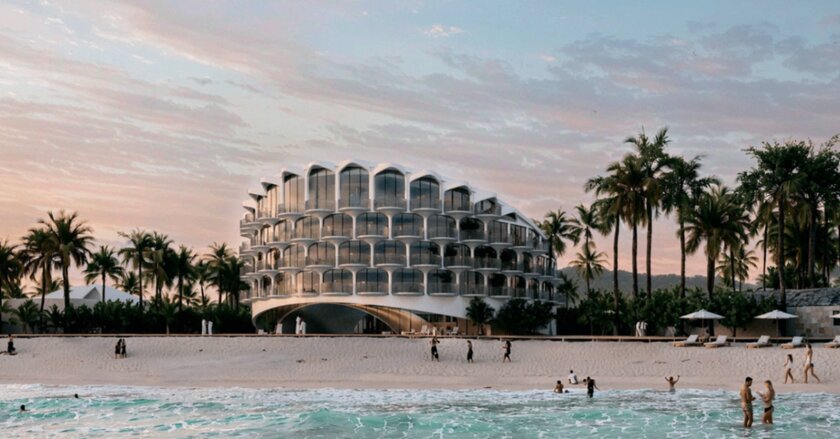 На берегу моря появится апарт-комплекс в виде перстня