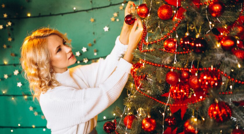 Четыре способа украсить ёлку светодиодной гирляндой