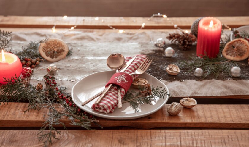 Пять идей для сервировки стола зимой