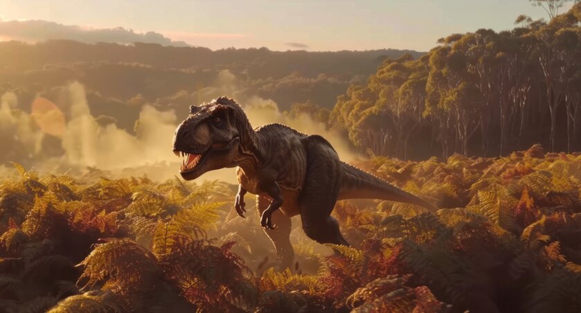 Фотограф случайно нашёл тысячи следов динозавров