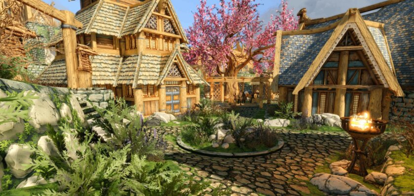 Моддер превратил Skyrim в игру в стиле Ghibli