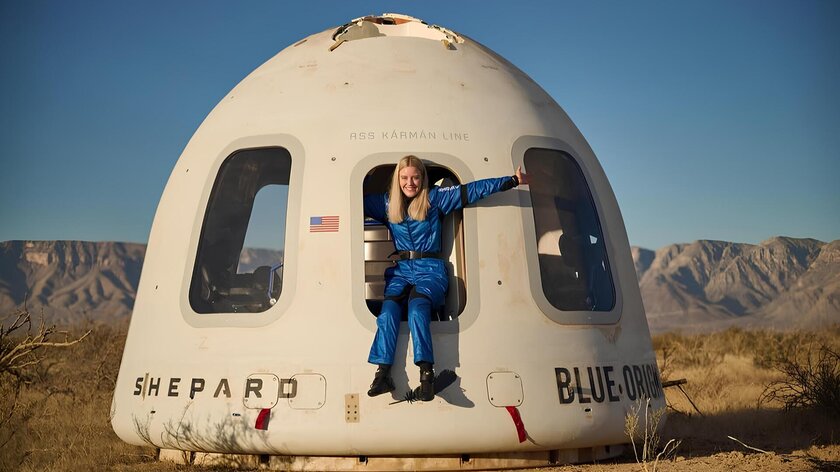 Blue Origin отправила в космос женщину на инвалидной коляске