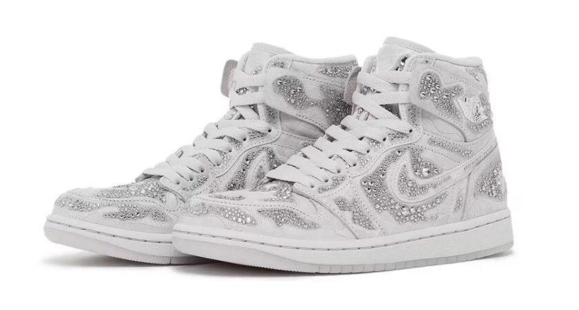 Air Jordan и Swarovski выпустят кроссовки за тысячу долларов