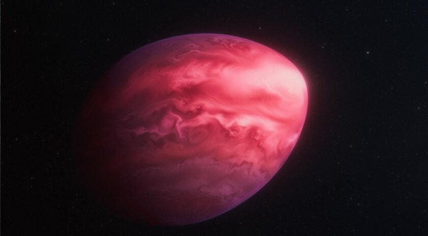 Обнаружена планета в форме лимона