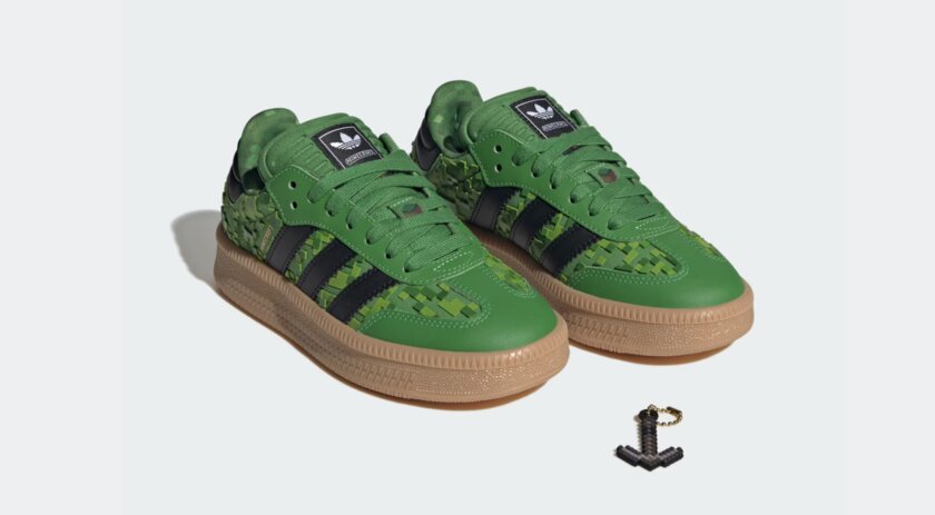 Adidas выпустил коллекцию обуви в стиле Minecraft