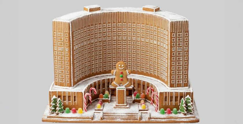 Дизайнеры создали пряничные домики в эстетике брутализма