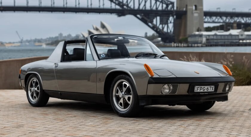 Редкий Porsche 914 Targa 1970 года выставлен на аукцион