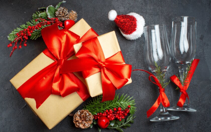 10 вариантов подарочных наборов на Новый год