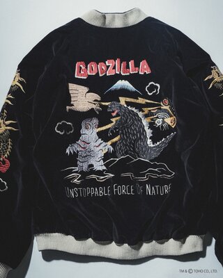 Beams Japan отметит 50-летие эксклюзивной курткой Godzilla Sukajan