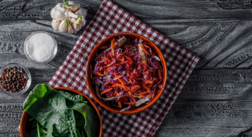 Рецепт салата «Здоровье» с необычной заправкой