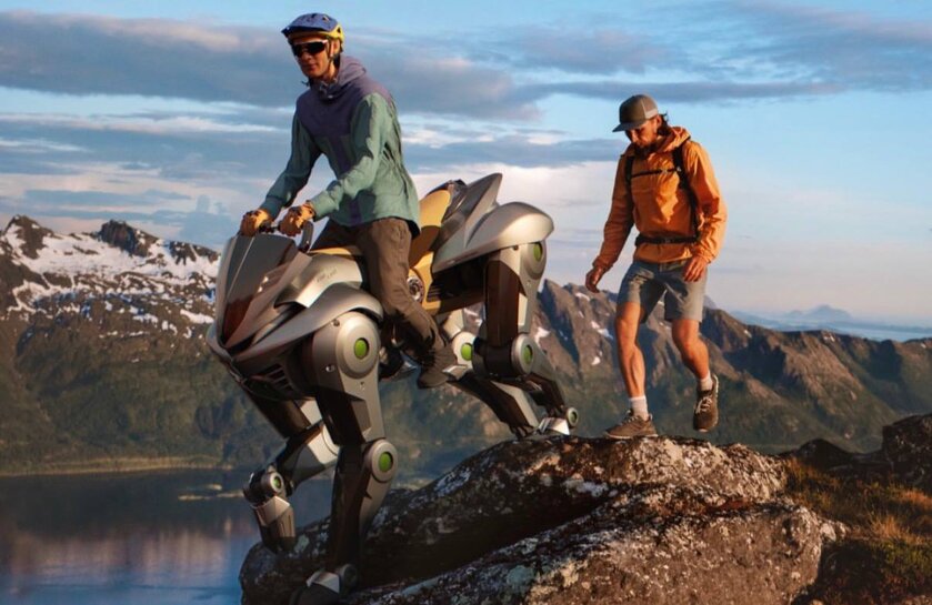 Дичь дня: роболошадь вместо привычного мотоцикла