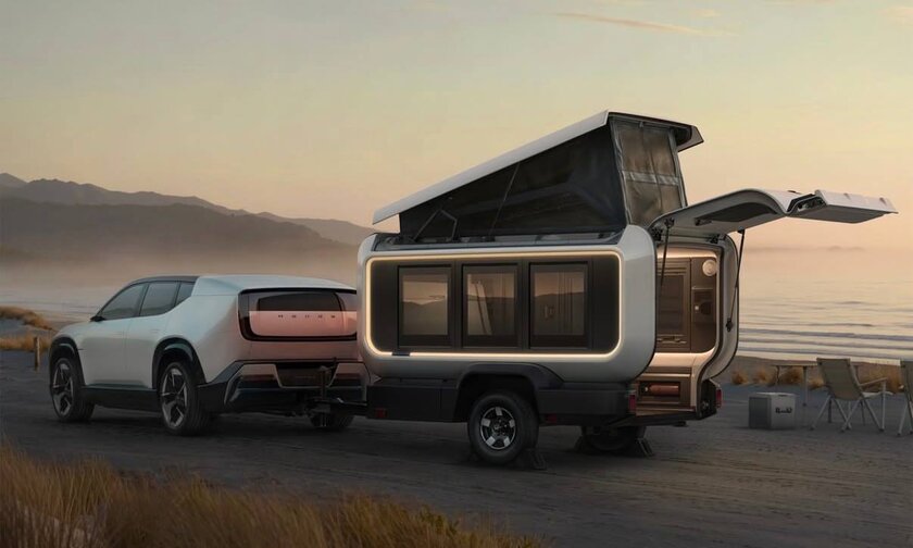 Honda представила туристический прицеп Base Station