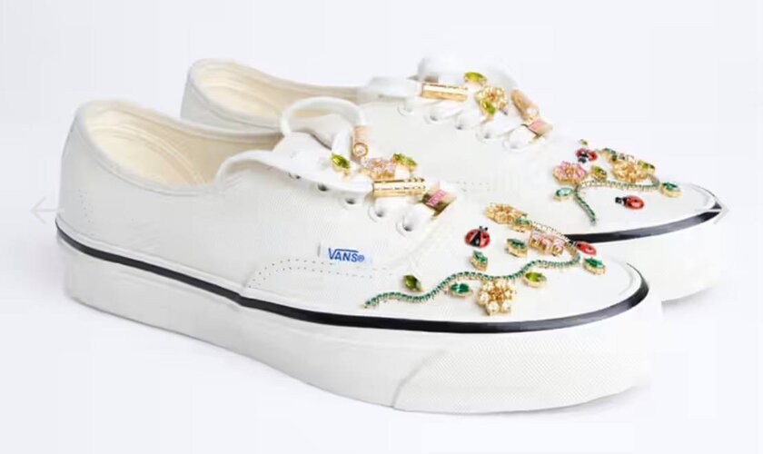 Vans представил эксклюзивные кеды с бриллиантами