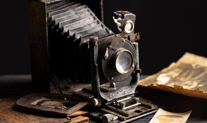 Непроявленную 70-летнюю плёнку нашли внутри старой камеры