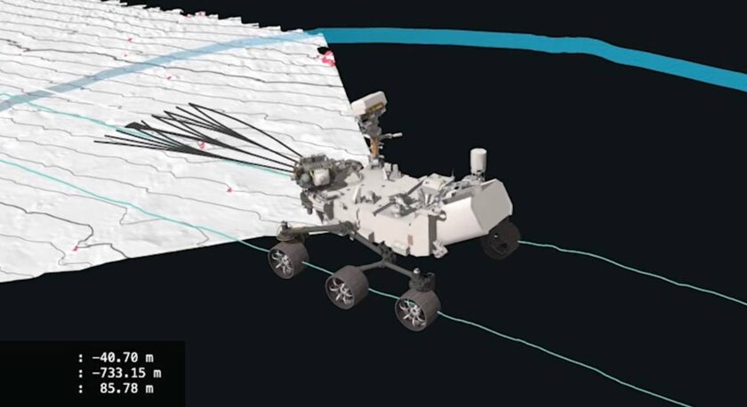 NASA впервые использовала ИИ для управления марсоходом