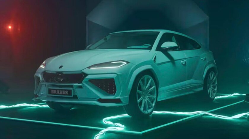 Brabus представила Lamborghini Urus в мятном цвете