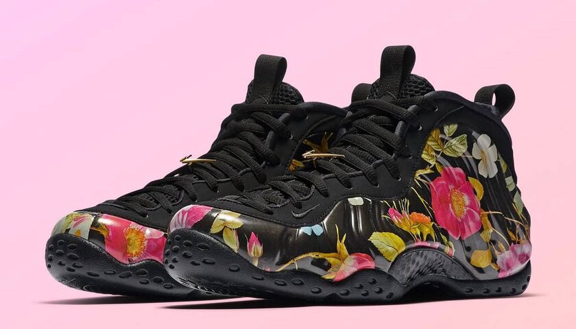 Nike выпустит ретро-кроссовки с цветочным принтом