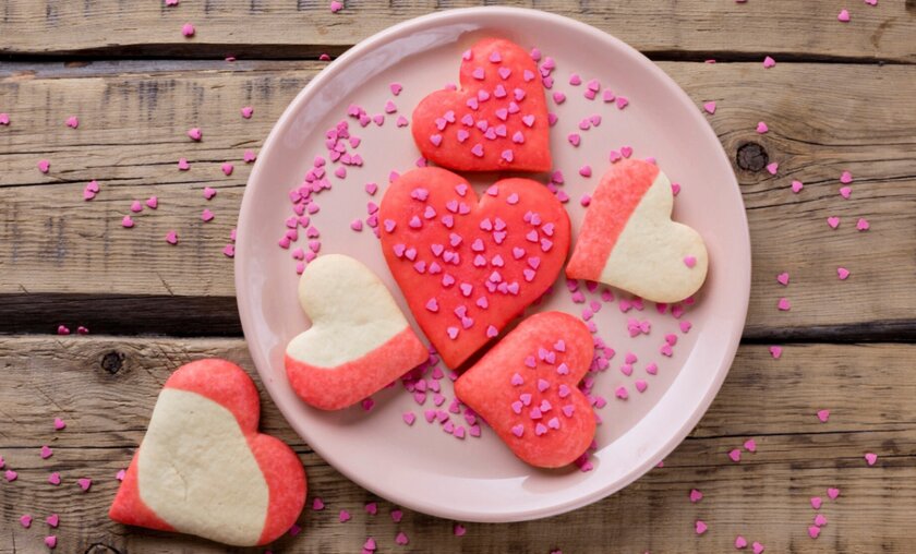 Рецепт печенья в форме сердца