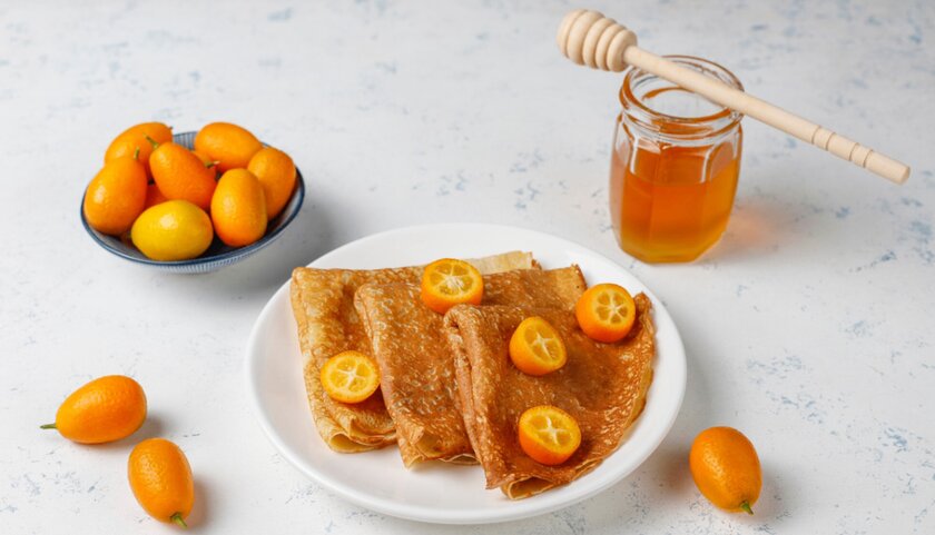 Простой рецепт блинчиков на твороге и молоке