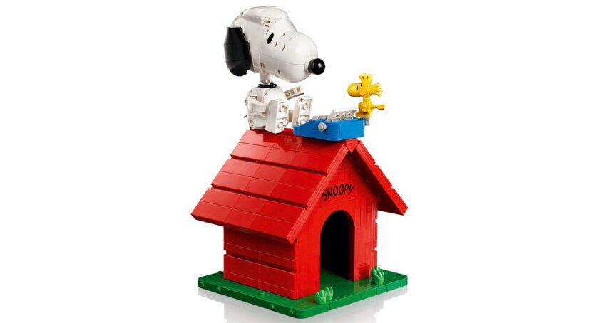 Lego выпустит набор «Собачья будка Снупи»