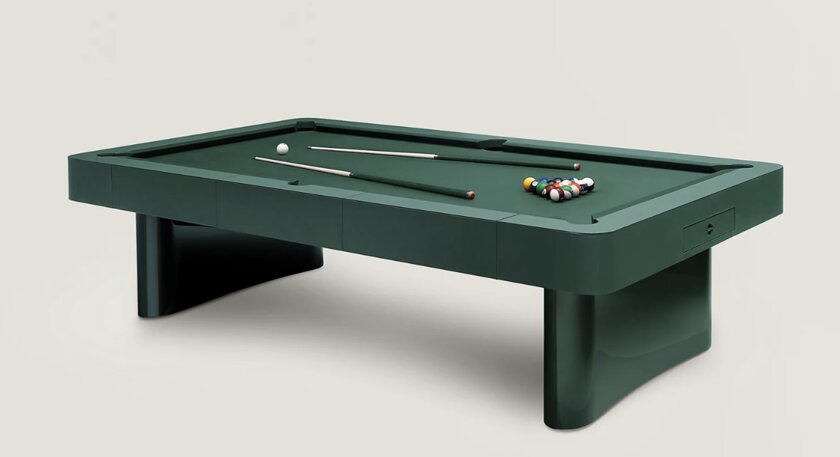 Hermes выпустил бильярдный стол из натуральной кожи