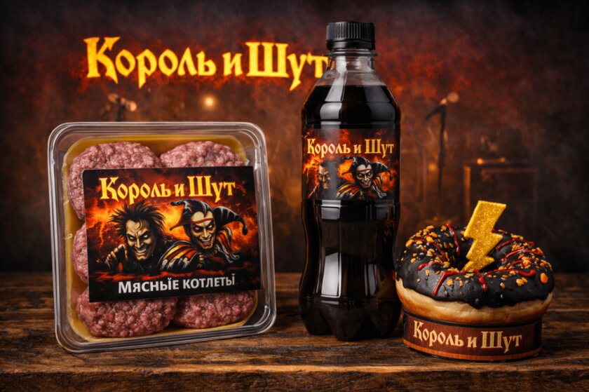 «Пятёрочка» запустила линейку готовой еды «Король и Шут»