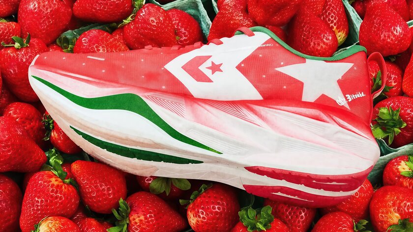 Converse представил лимитированную версию кроссовок CONS RUNBOUNCE / 3itsuka Strawberry