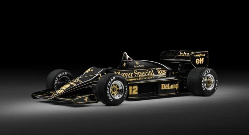 Lotus 98T Formula 1 Айртона Сенны выставят на торги