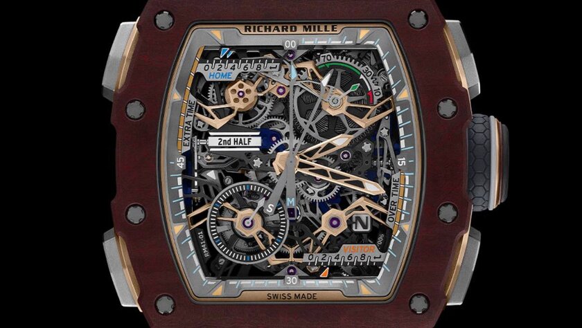 Richard Mille выпустил часы для отслеживания забитых голов