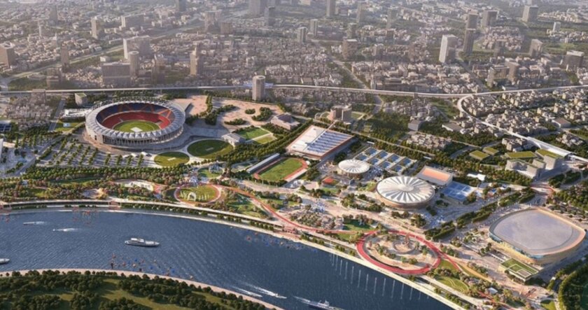 Крупнейший в мире стадион обрастёт спортивным районом