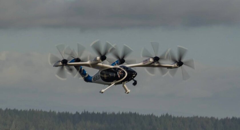 В Дубае запустят полностью электрическое аэротакси